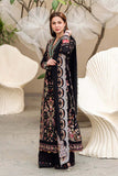 3 Piece Unstitched Heavy Embroidered Dhanak Suit with Four-sided Embroidered Chiffon Dupatta QL-2655