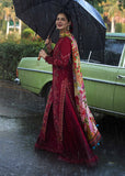 3 Piece Unstitched Heavy Embroidered Dhanak Wool Suit with Printed Woolen Shawl ZI 550