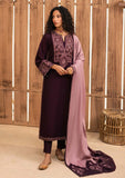 3 Piece Unstitched Heavy Embroidered Dhanak Suit with Embroidered Dhanak Shawl RP-605
